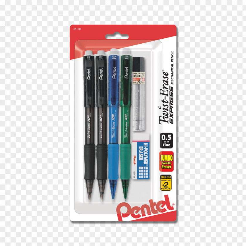 Eraser Mechanical Pencil Pentel Paper PNG