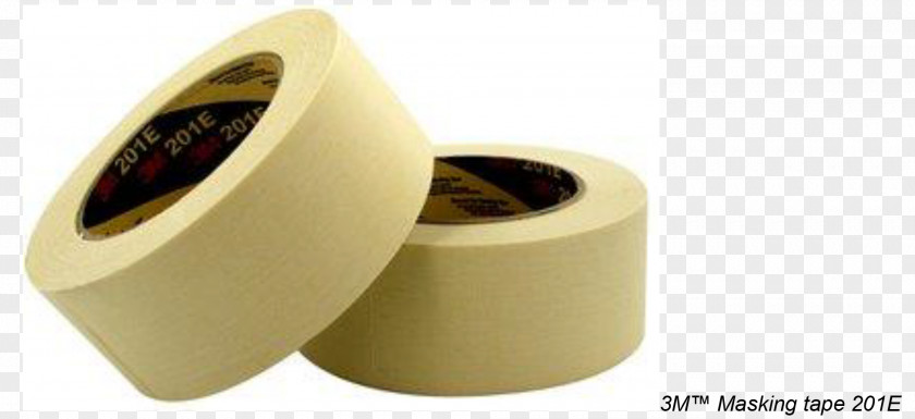 Masking Tape Adhesive Paper 3M Natural Rubber PNG