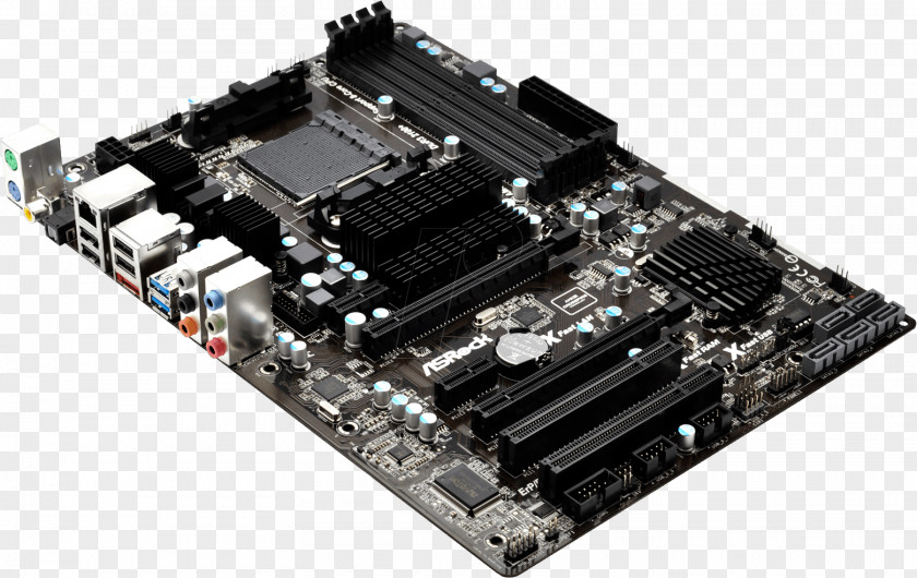 Sound Cards & Audio Adapters Motherboard Socket AM3+ ASRock 970 Extreme3 PNG