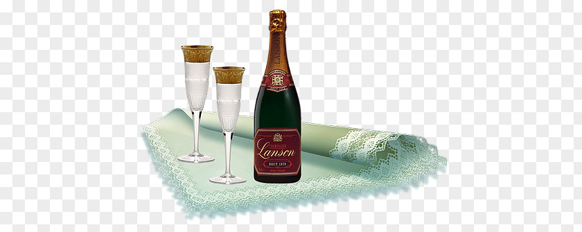 Champagne Bottle Glass Love Clip Art PNG