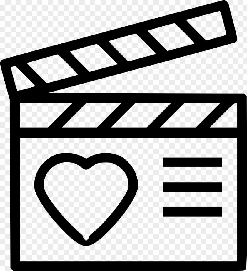 Claqueta Icon Clapperboard Film Director Cut Vector Graphics PNG