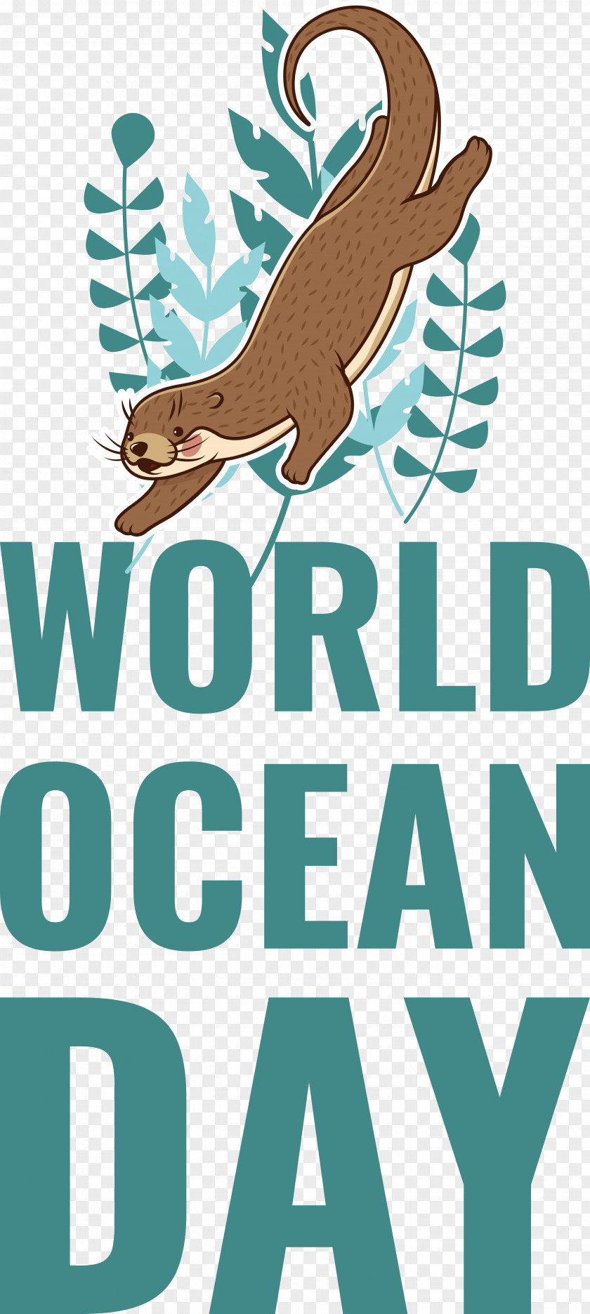 Drawing Cartoon Ocean Logo PNG