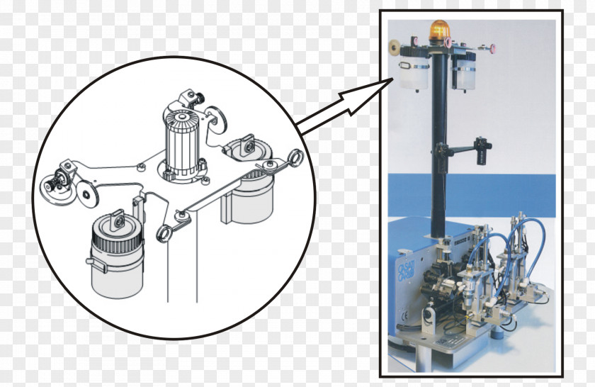 Oil Lubricant Winding Machine Bobbin Shuttle Manufacturing PNG