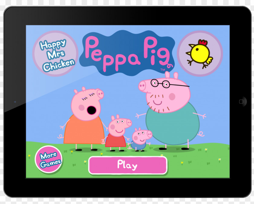 PEPPA PIG Peppa Pig: Happy Mrs Chicken Chicken. Holiday Polly Parrot Game PNG