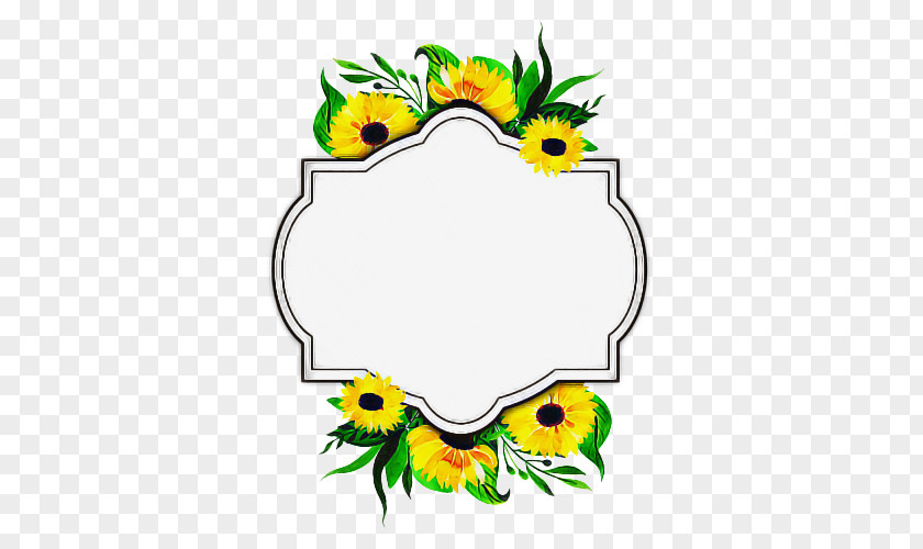 Picture Frame Flower PNG