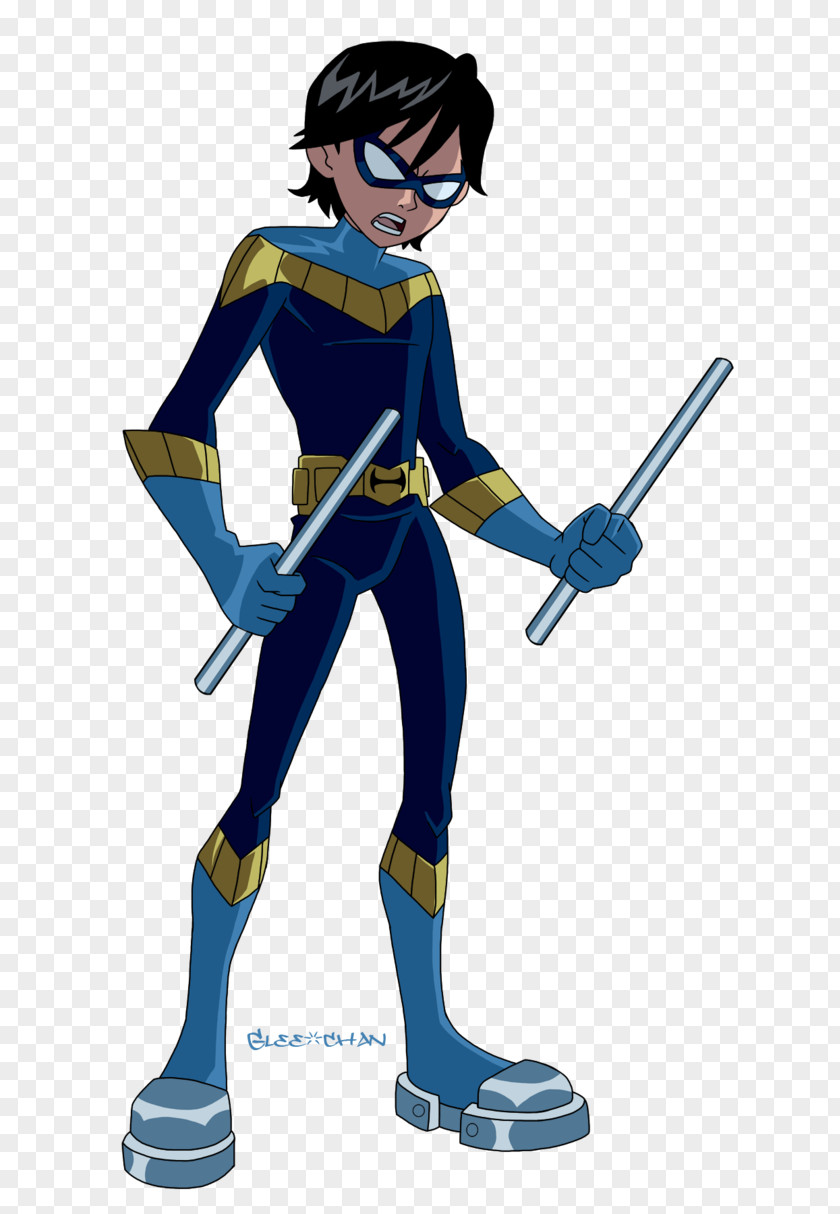 Nightwing Dick Grayson Cyborg Superhero Teen Titans PNG
