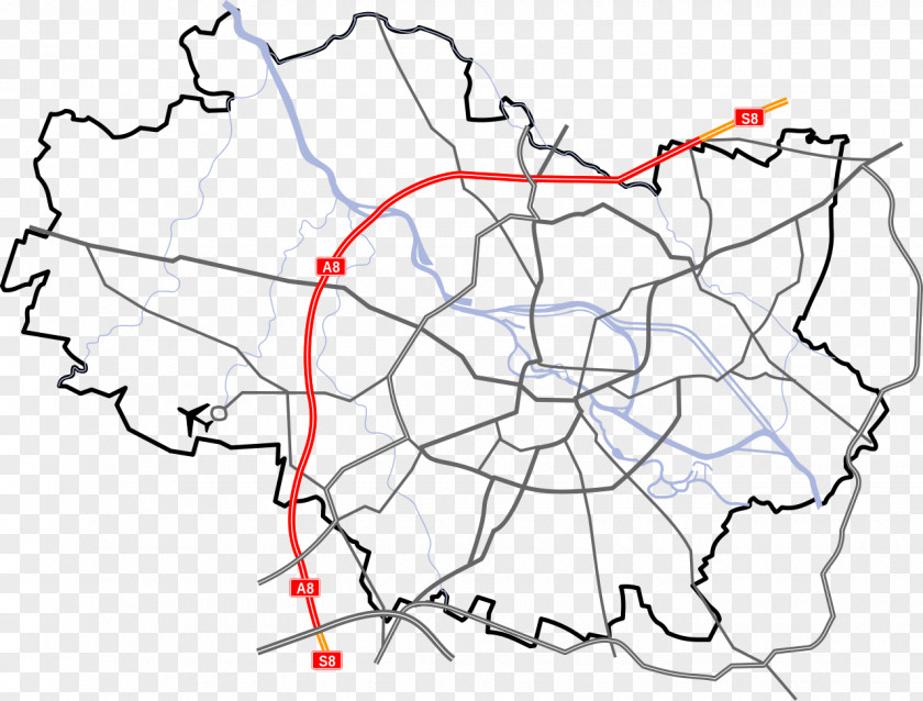Beltway Wrocław A1 Autostrada A8 A4 Expressway S8 PNG