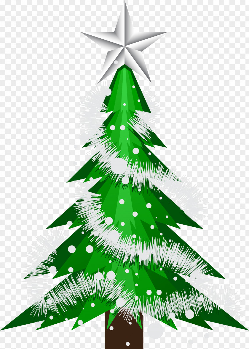 Christmas Tree Microsoft PowerPoint New Year Template PNG