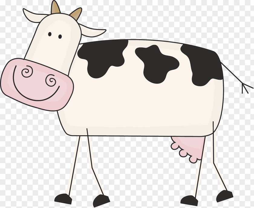 Cow Dairy Cattle Cows In The Kitchen Drawing Pen PNG