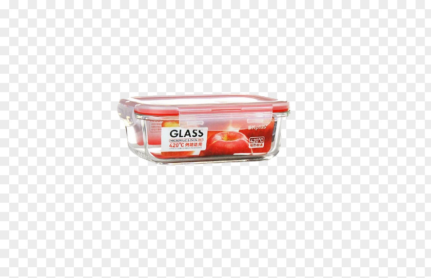 Heat-resistant Glass Airtight Containers Box PNG