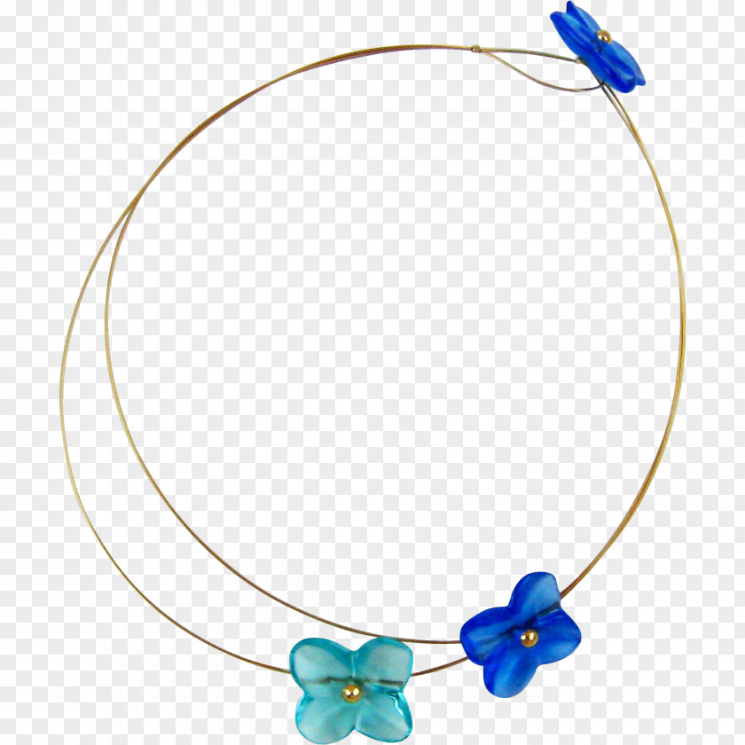 Necklace Blue Turquoise Gold Ring PNG