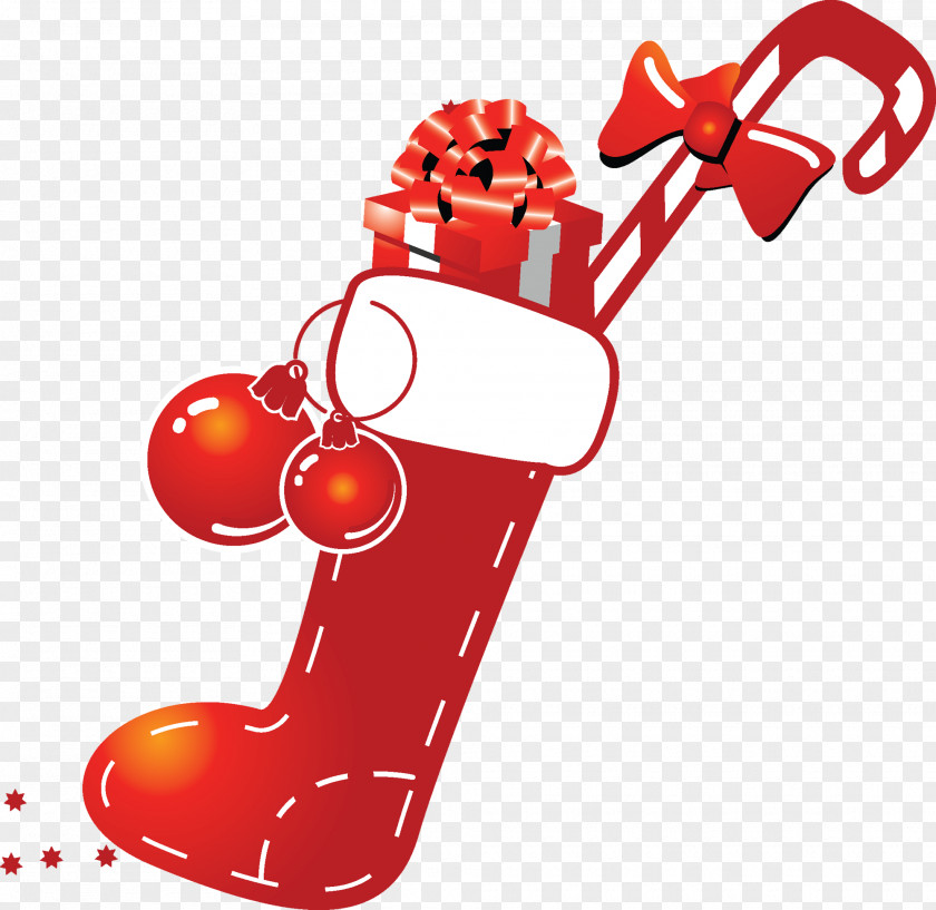 Bonbones Christmas Stockings Santa Claus Ornament Gift PNG