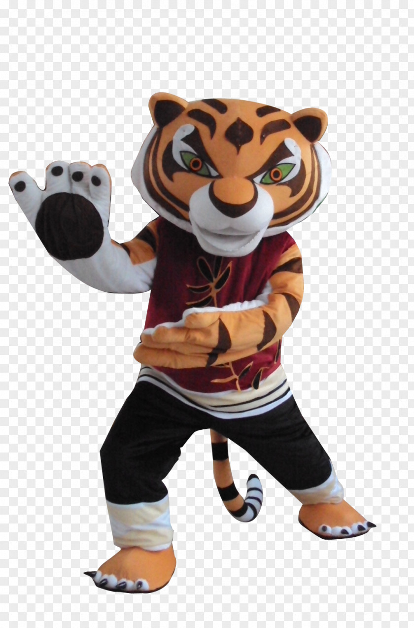 Kung-fu Panda Tigress Costume Mascot Kung Fu Po PNG