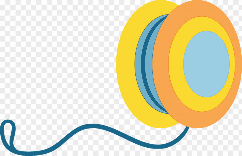 Yellow Line Circle PNG