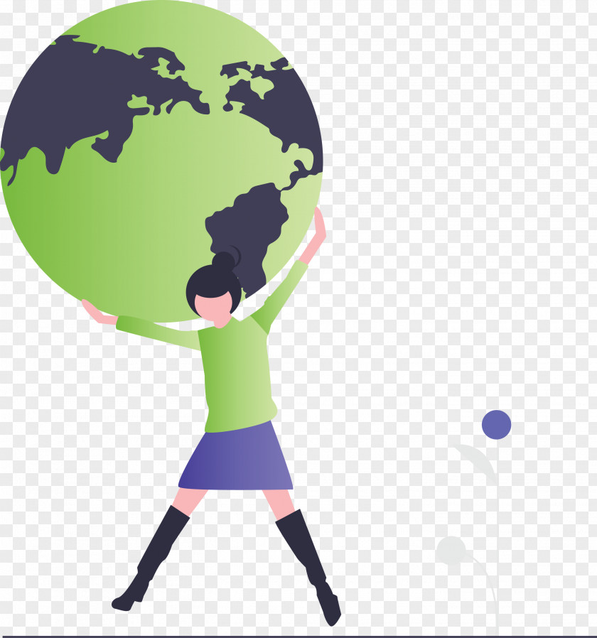 Earth Girl PNG