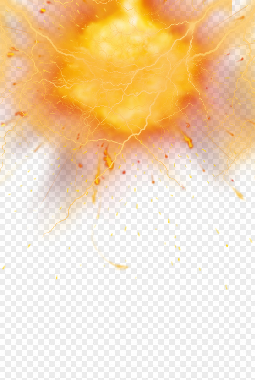 Explosion Lightning Effects PNG