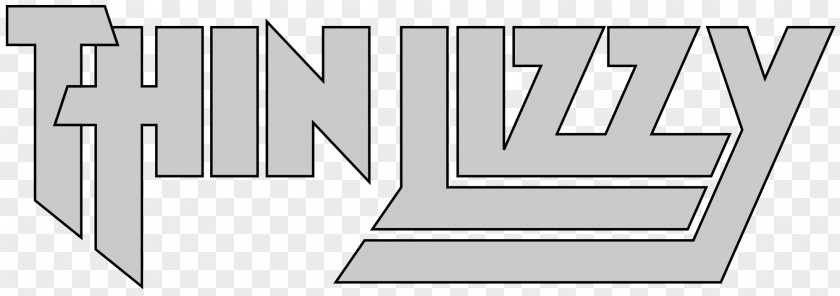 Thin Lizzy Logo Emerald Graphic Design PNG