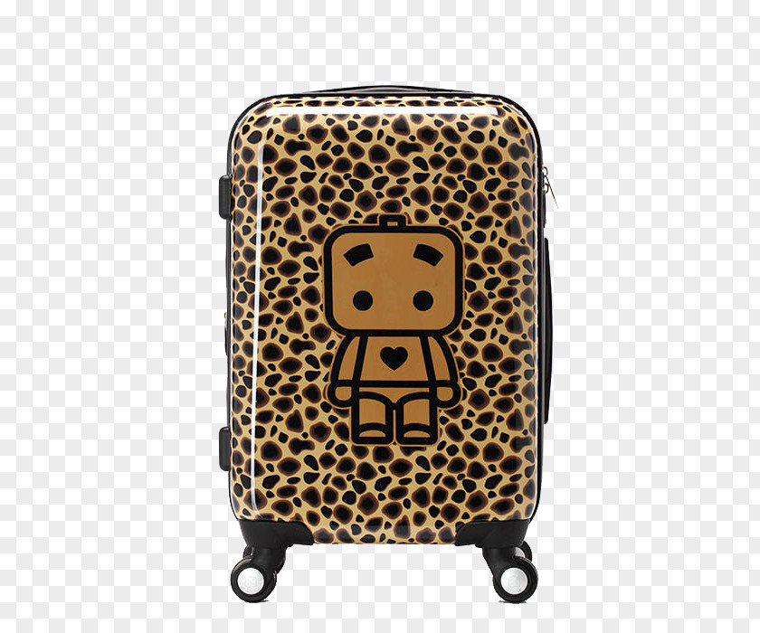 Leopard Zhang Box Trunk Suitcase Travel Tmall Trolley PNG