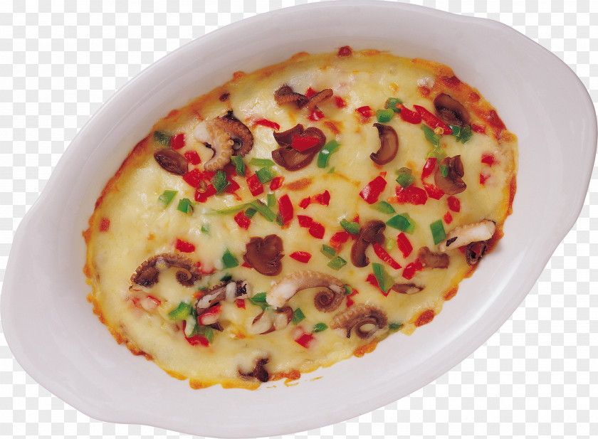 Mushroom Omelette Recipe Dish Raster Graphics PNG