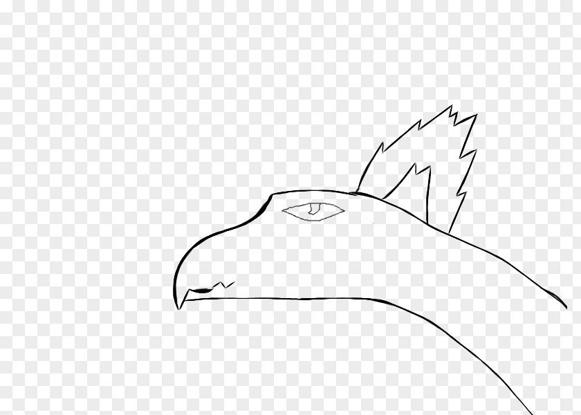 Baby Dragon Lineart Line Art Drawing Sketch PNG