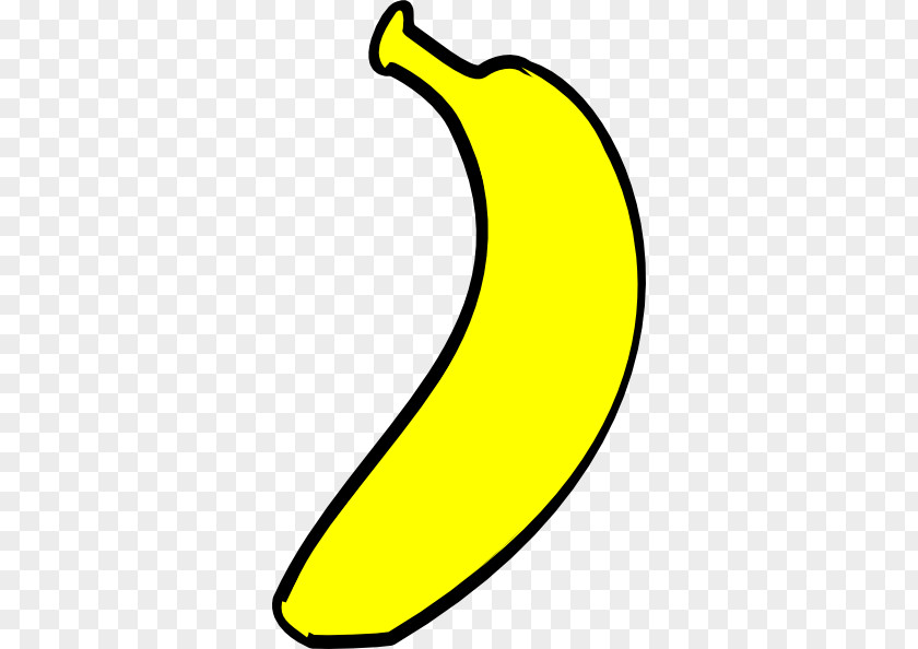 Banana Stencil Drawing Clip Art PNG