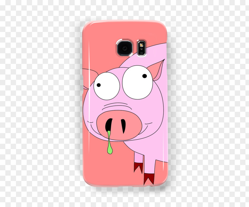 Cartoon Galaxy Mobile Phone Accessories Pig Phones Vertebrate PNG