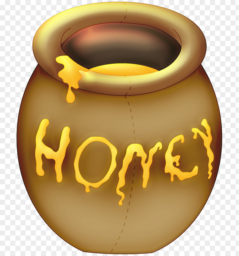 Cartoon Honey Pot Jar Parrxf3n PNG