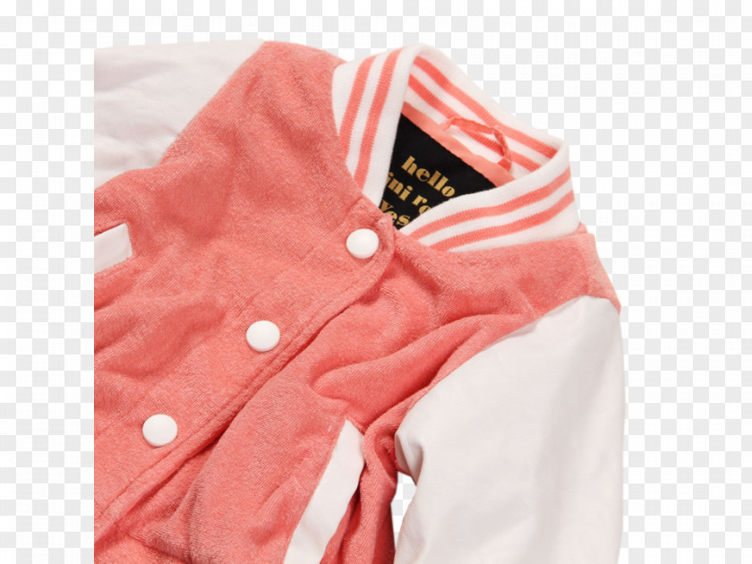 Jacket Sleeve Pink M Outerwear Collar PNG