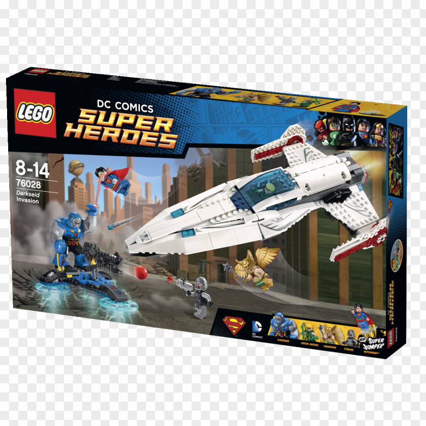 Toy LEGO 76028 DC Comics Super Heroes Darkseid Invasion Lego Marvel Batman 2: PNG