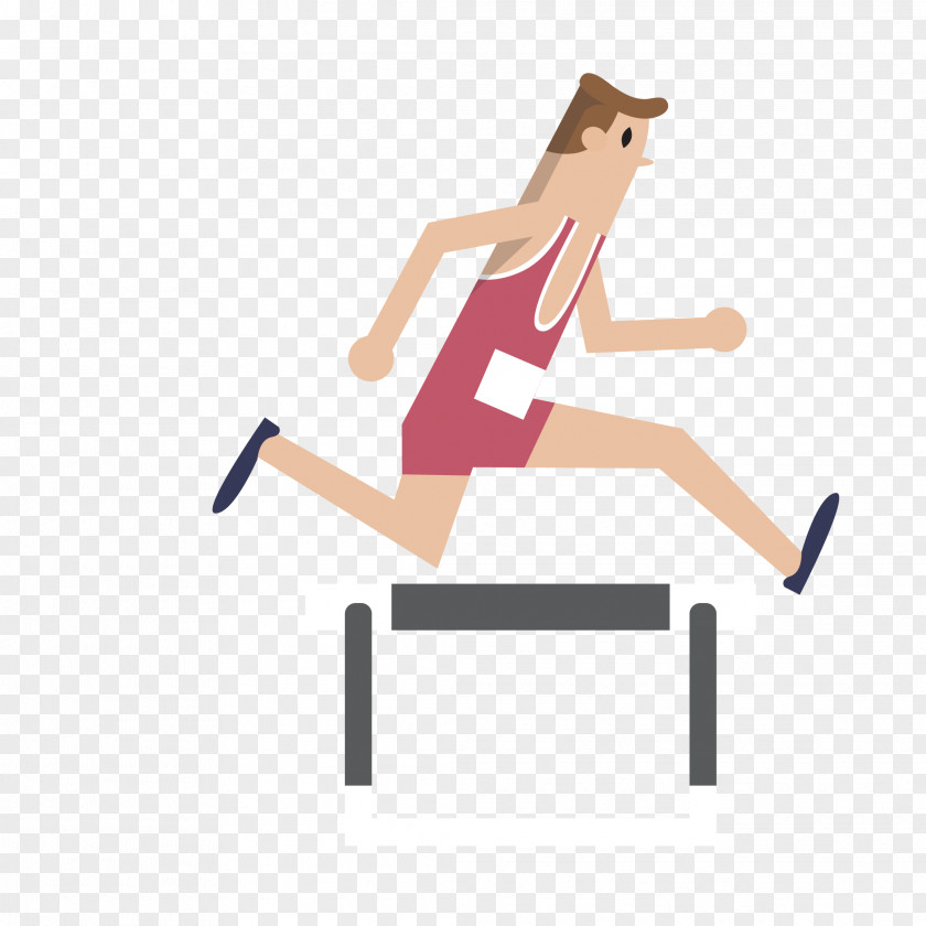 Animated Running Vector Graphics Clip Art Image PNG
