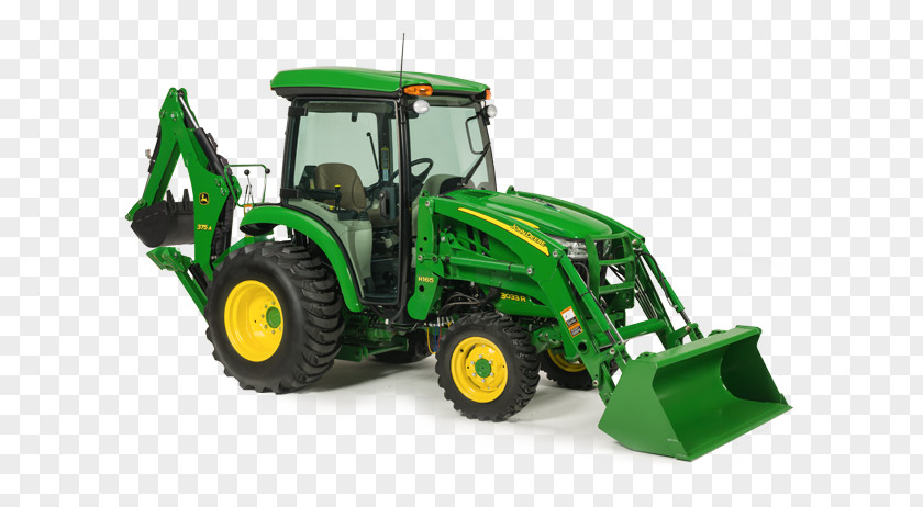 Backhoe John Deere Tractor Sales Heavy Machinery Mower PNG