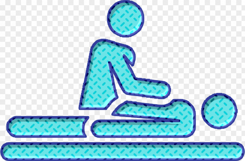 Massage Icon Spa Medical Situations Pictograms PNG