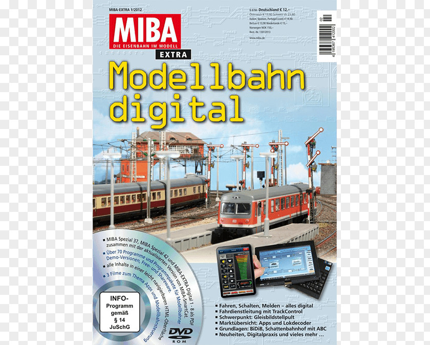Miba! Rail Transport Modelling MIBA Digital Model Railway Control Systems Data Building PNG