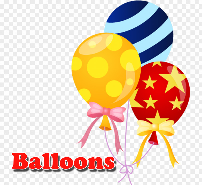 Party Supply Balloon Birthday Background PNG