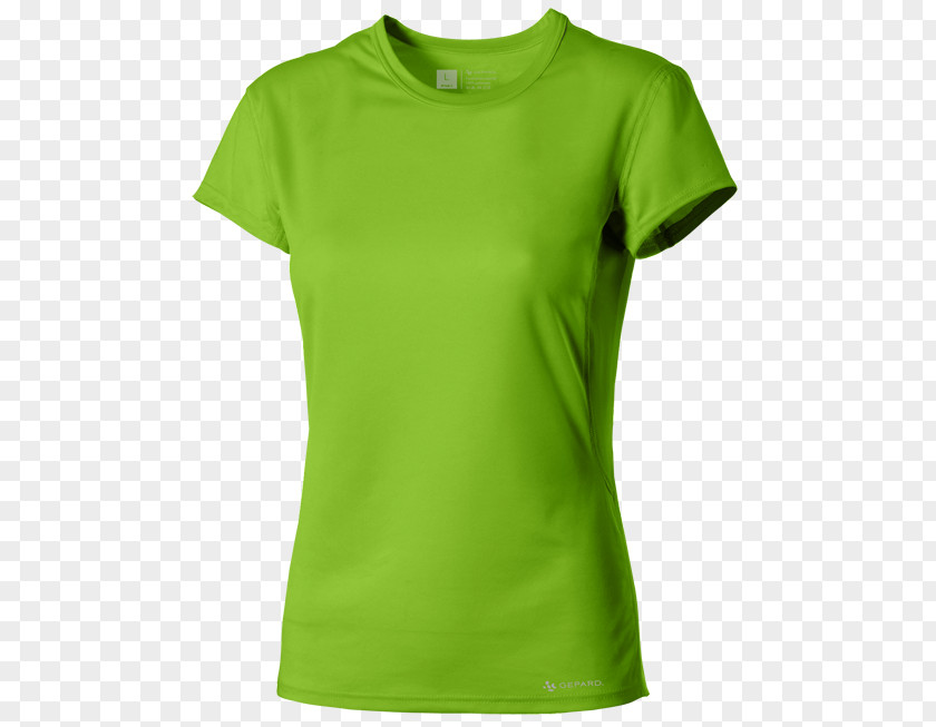 T-shirt Active Shirt Løbesportstøj Cheetah Sleeve PNG