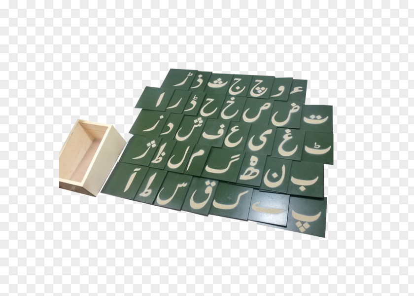 Urdu Alphabets Sandpaper Material Abacus PNG