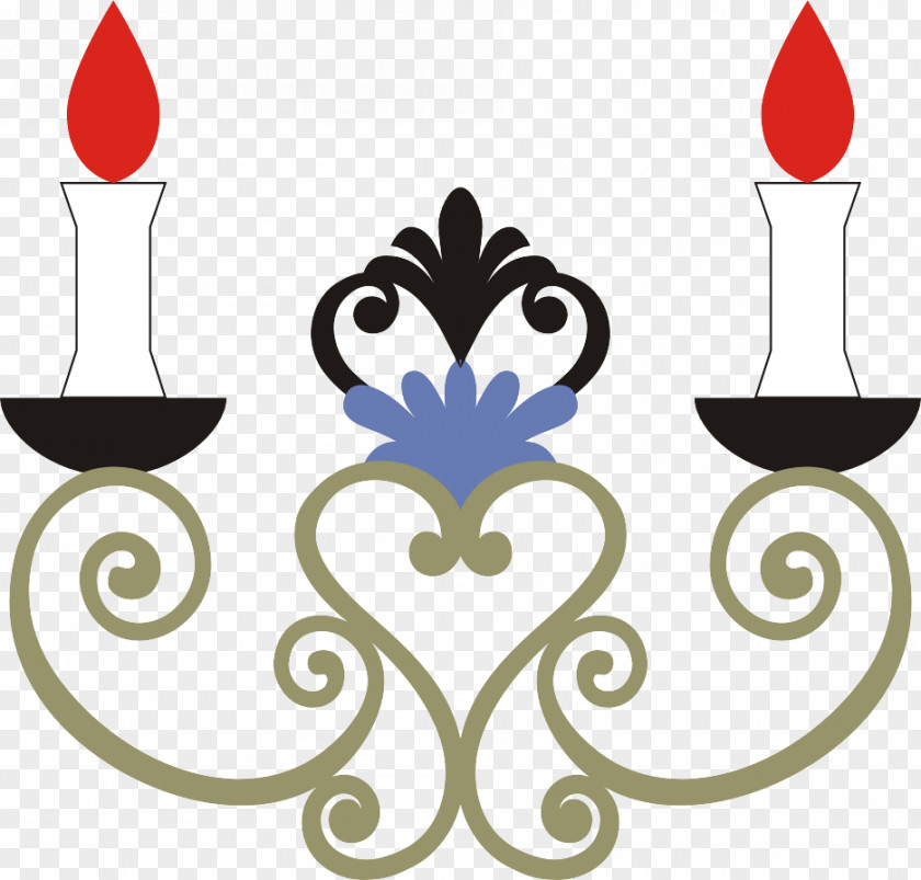 Candle Stand Pictures Sticker Candelabra Candlestick EnVinilo PNG