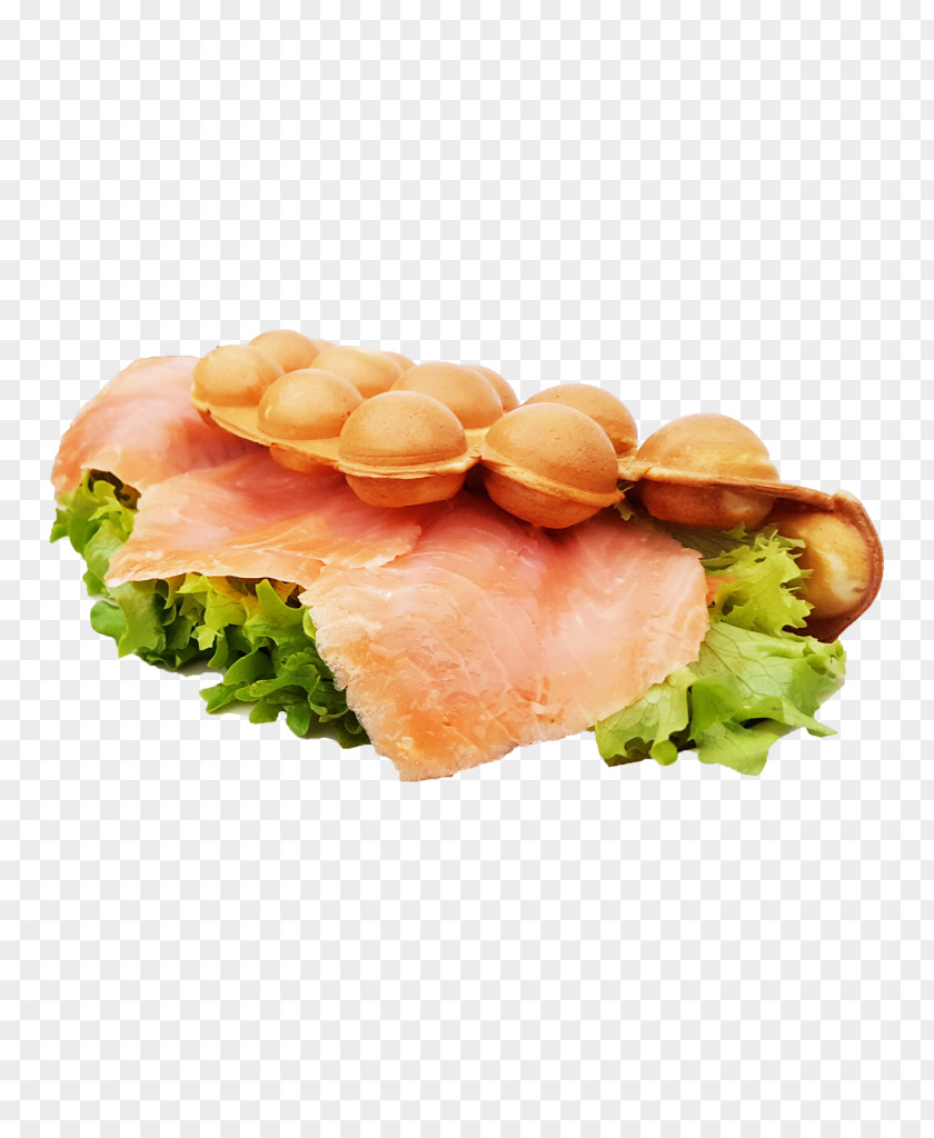 Ham Smoked Salmon Waffle And Cheese Sandwich Jamaican Patty PNG