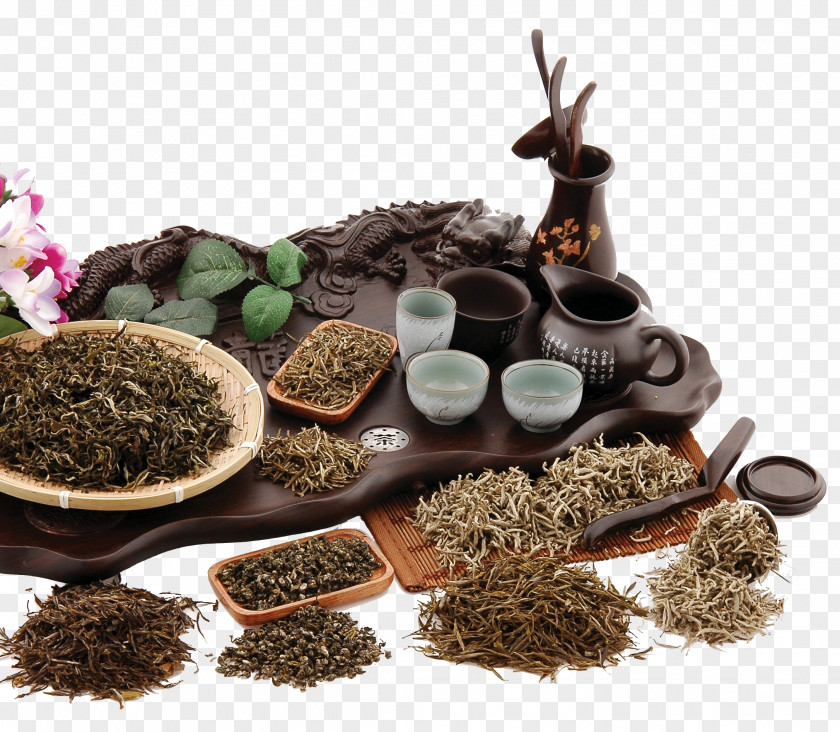 Chinese Style Tea Culture Green Biluochun Nilgiri Assam PNG