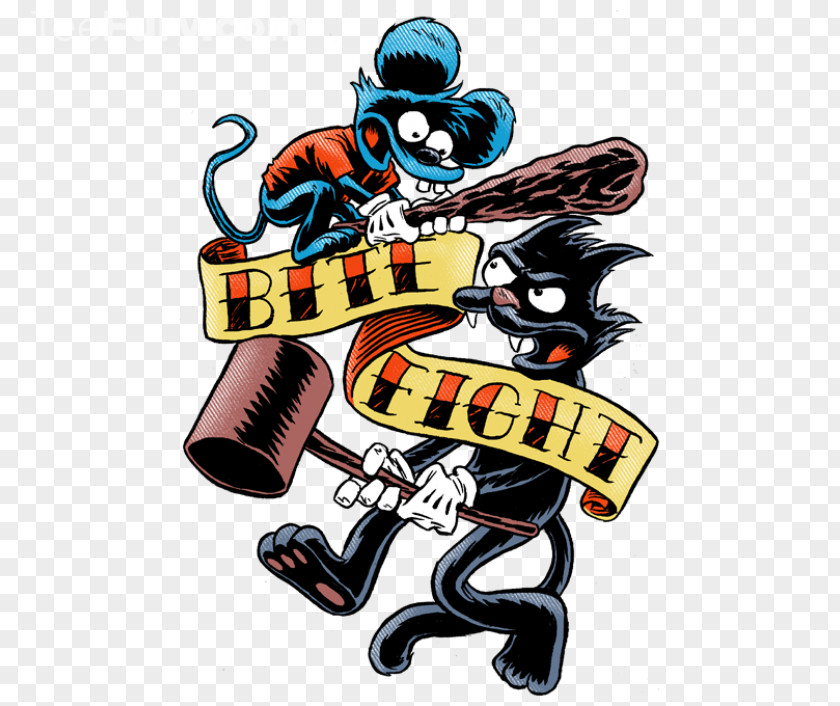 Itchy And Scratchy Poochie Drawing Image Animated Film Itch Tattoo PNG