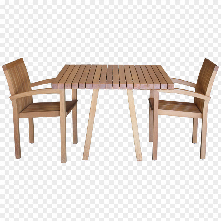 Armchair Table Garden Furniture Chair Wood PNG