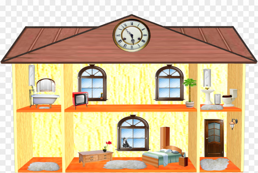 Backpacker's Freak Hostel Guest House Dollhouse PNG