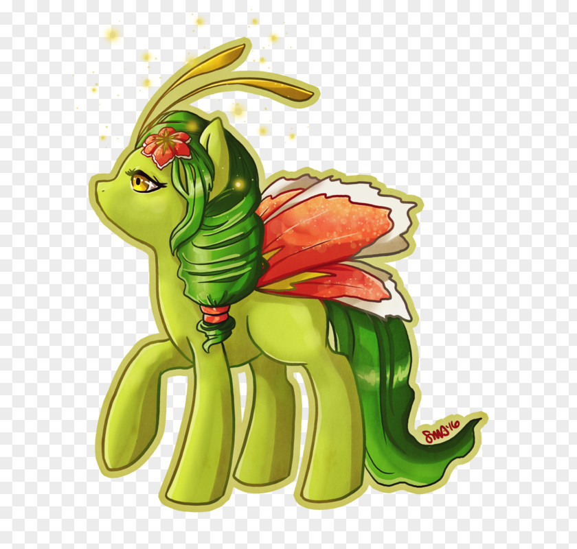 Bean Sprout Horse Cartoon Flowering Plant Figurine PNG