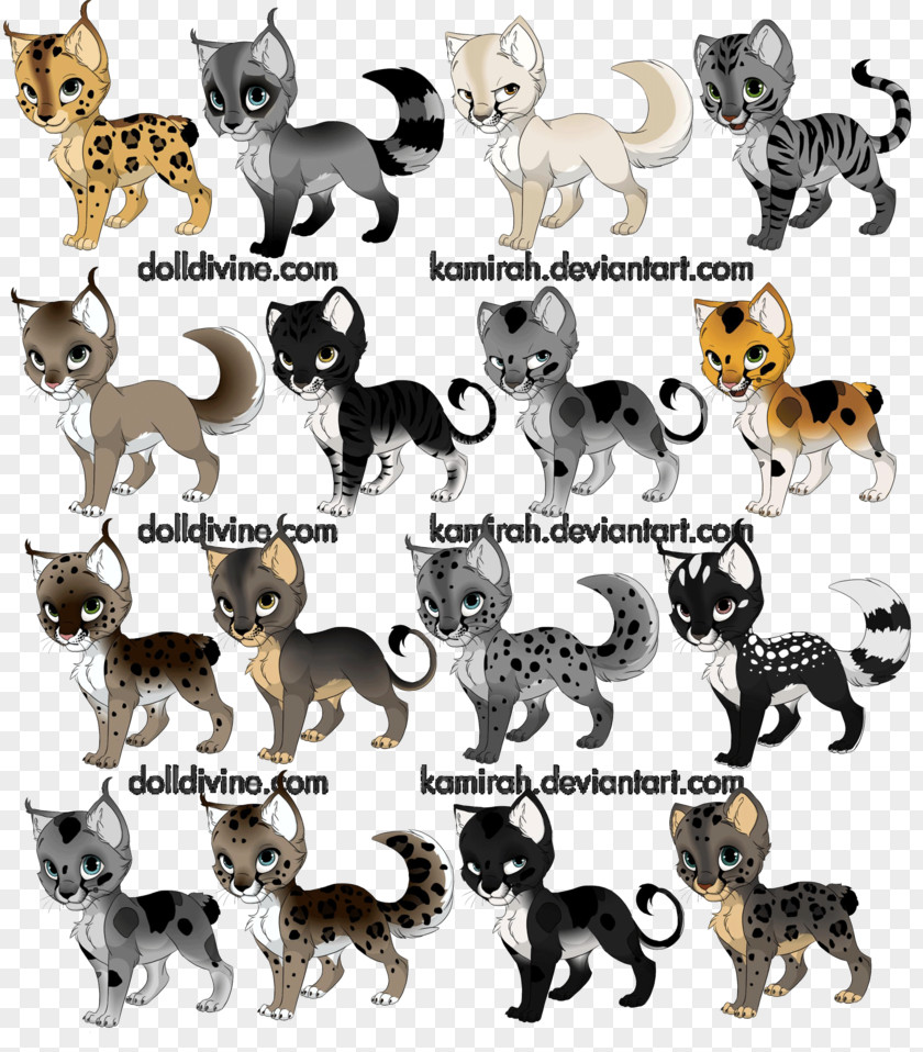 Dog Breed Fauna Font PNG