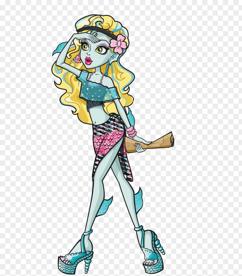 Doll Lagoona Blue Monster High Clawdeen Wolf Cleo DeNile PNG