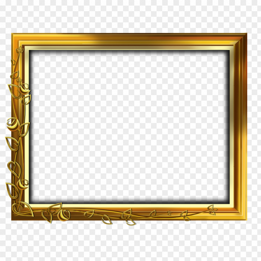 Gold Picture Frames Stock Photography Ornament Royalty-free PNG