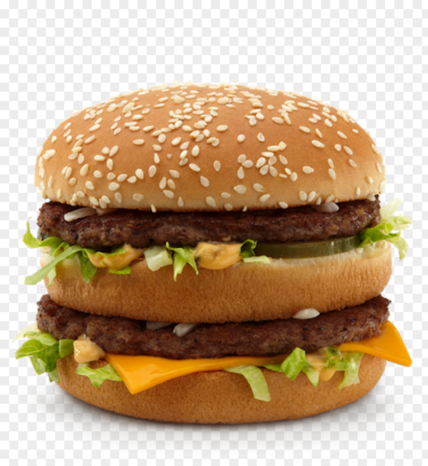 Iceberg Lettuce McDonald's Big Mac Hamburger Cheeseburger Quarter Pounder French Fries PNG