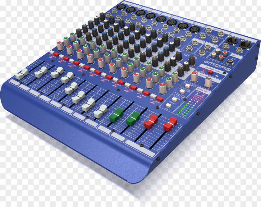 Mixer Microphone Preamplifier Audio Mixers Midas Consoles PNG