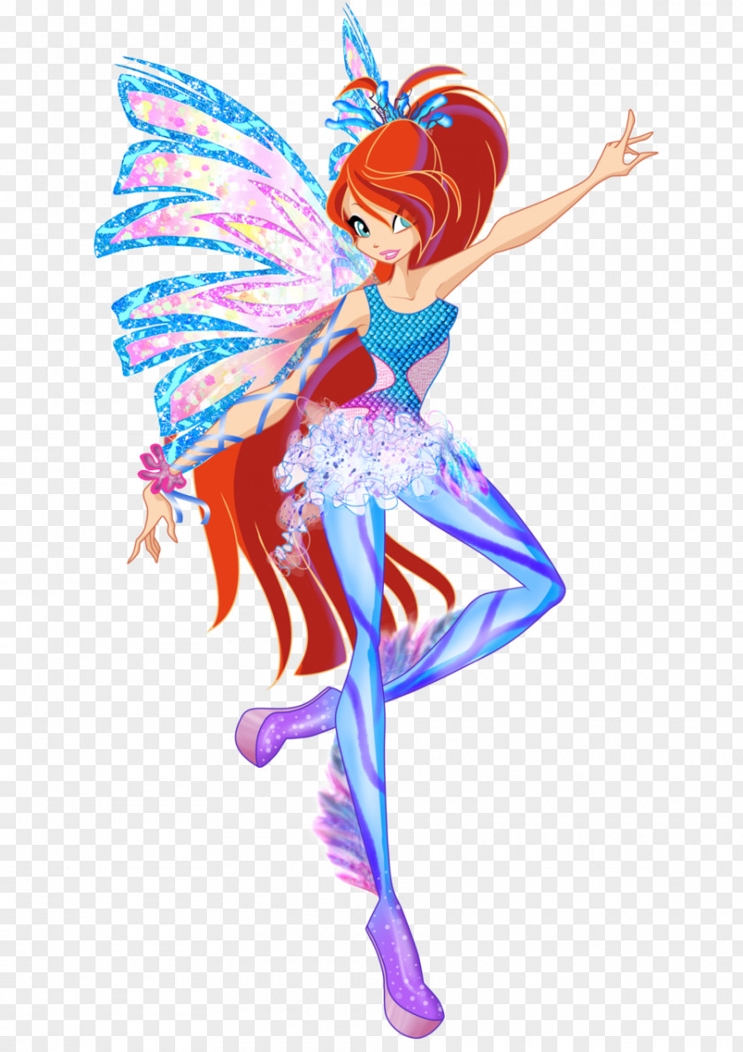 Vintage Bloom Sirenix DeviantArt Fairy Illustration PNG