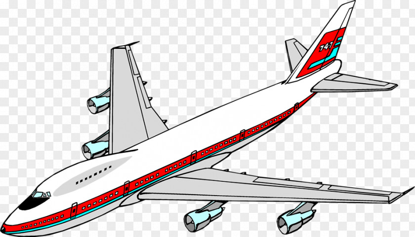 Airplane Cliparts Aircraft Boeing 747 Clip Art PNG